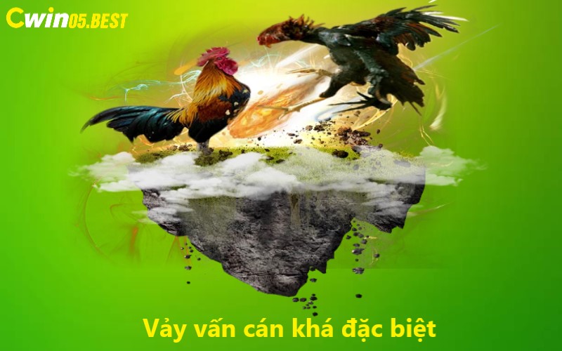 Vảy vấn cán khá đặc biệt